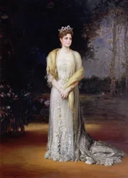 Porträt der Kaiserin Alexandra Fjodorowna, 1914